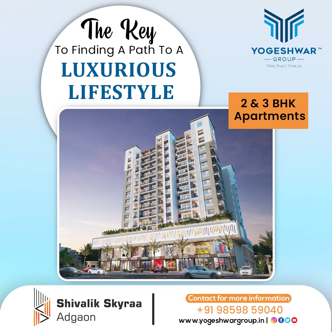 Unlocking luxury: where dreams meet reality. Embrace opulence, and live in the moment. Elevate your lifestyle with a touch of extravagance. 

For Details
Contact Us: ☎ +91 9859859040
🌐 yogeshwargroup.in

#yogeshwargroup #shivalik #Nashik #realestate #realestatelife