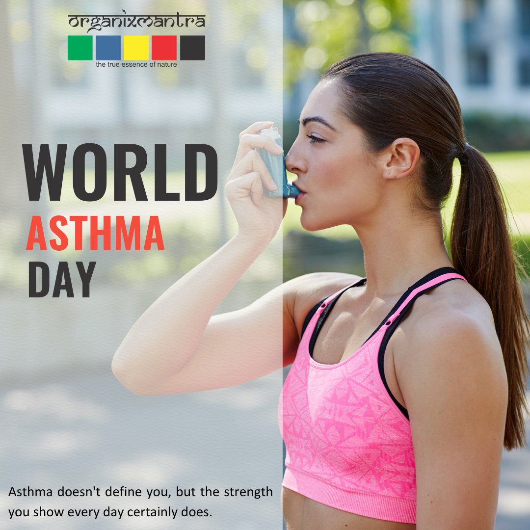 🌬️💙 On Asthma Awareness Day, we stand with everyone living with asthma. Embrace resilience and breathe hope. Every breath counts towards a brighter future. #AsthmaAwareness #BreatheEasy #Health, #OrganixMantra