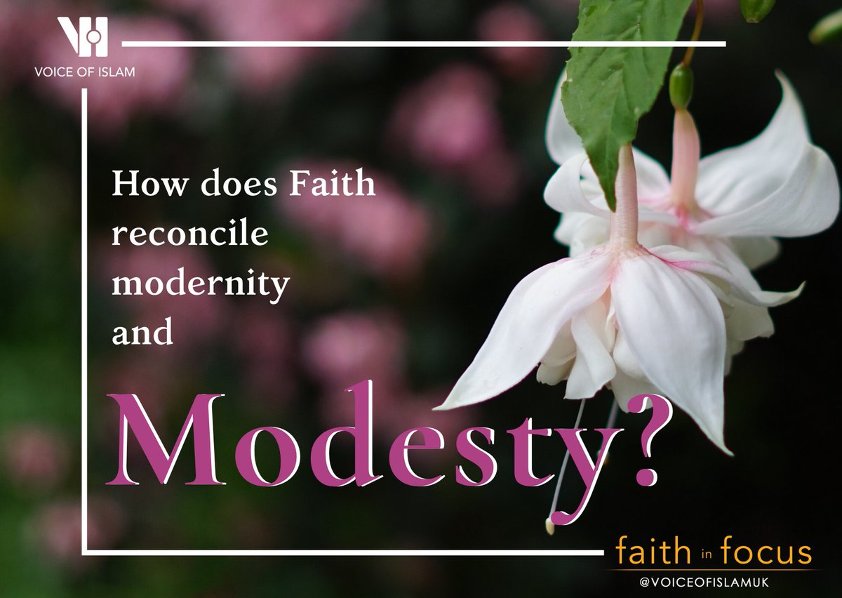 Is modesty simply the clothes we wear or something deeper? Is modesty found in different faiths or is it exclusive to Islam?   #FaithinFocus discusses at 4 am GMT. Listen back: soundcloud.com/voislam/faith-…