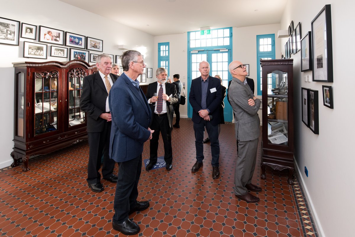 With the opening of the Bio21 Ruth Bishop building and Ian Holmes Imaging Centre <a href="/UniMelb/">University of Melbourne</a> we have created a museum to honour their medical discoveries that saved countless lives of children around the world  <a href="/UniMelbMDHS/">UniMelb MDHS</a> <a href="/SciMelb/">Science at Melbourne</a> <a href="/nhmrc/">NHMRC</a> <a href="/gatesfoundation/">Gates Foundation</a> <a href="/BillGates/">Bill Gates</a>