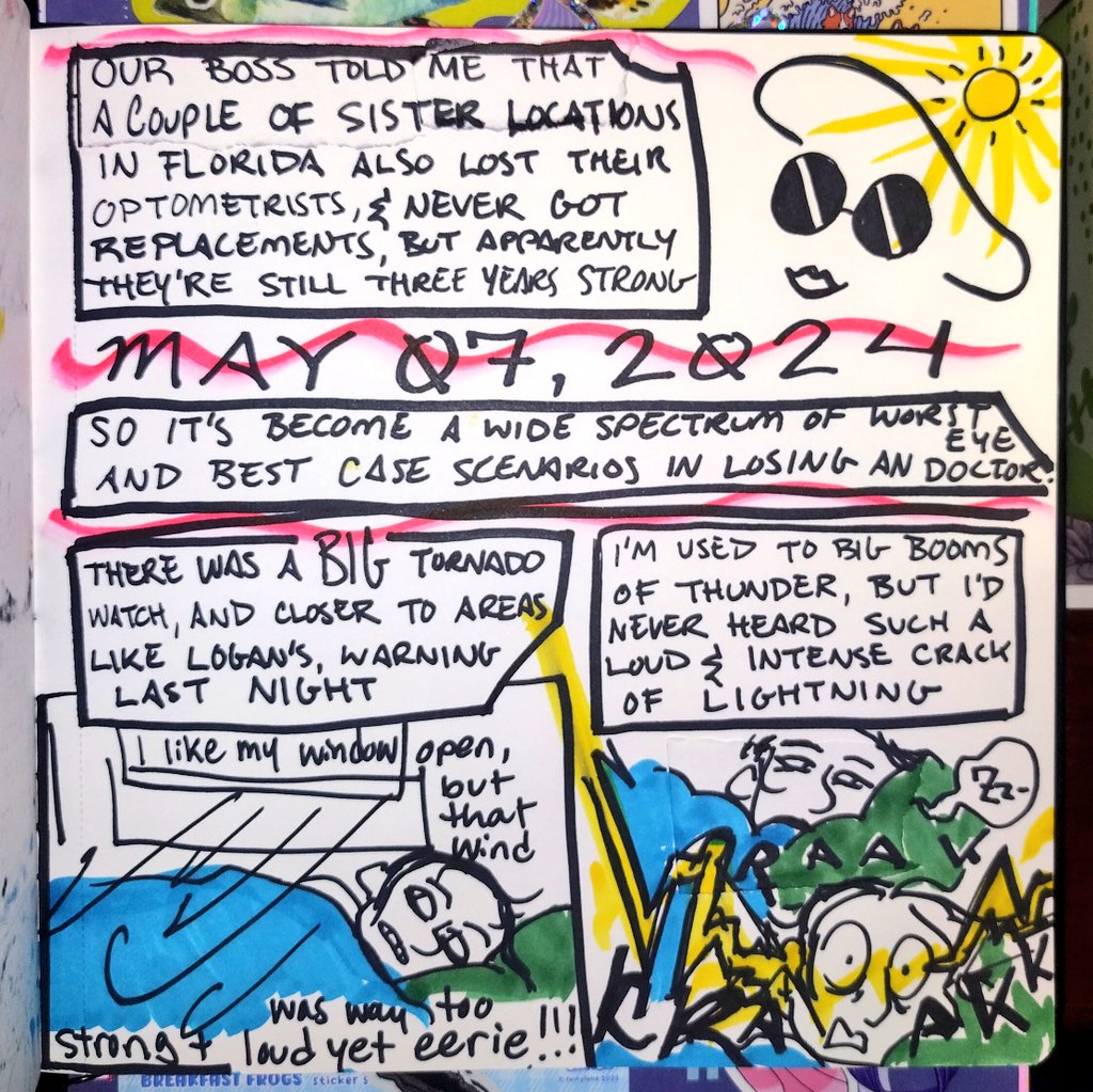 'thunder comes after lightning' yeah, well

#dailycomic #diarycomic