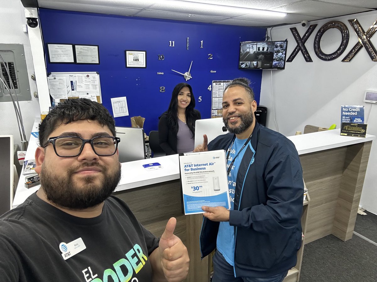 Ric Hernandez (@ricrubio74) on Twitter photo How to be successful selling AIA-B ⁉️
This is one of Hazleton best practices “Going Outside”
Every week we engage and network with our local businesses and let them know we can run their 🛜
<a href="/team_oselett/">Danielle Oselett</a>
<a href="/algenis_401/">Ap</a> <a href="/MrCoreyA/">Corey Alston</a> <a href="/404girl/">Betsy Francis</a> How to be successful selling AIA-B ⁉️
This is one of Hazleton best practices “Going Outside”
Every week we engage and network with our local businesses and let them know we can run their 🛜
<a href="/team_oselett/">Danielle Oselett</a>
<a href="/algenis_401/">Ap</a> <a href="/MrCoreyA/">Corey Alston</a> <a href="/404girl/">Betsy Francis</a>