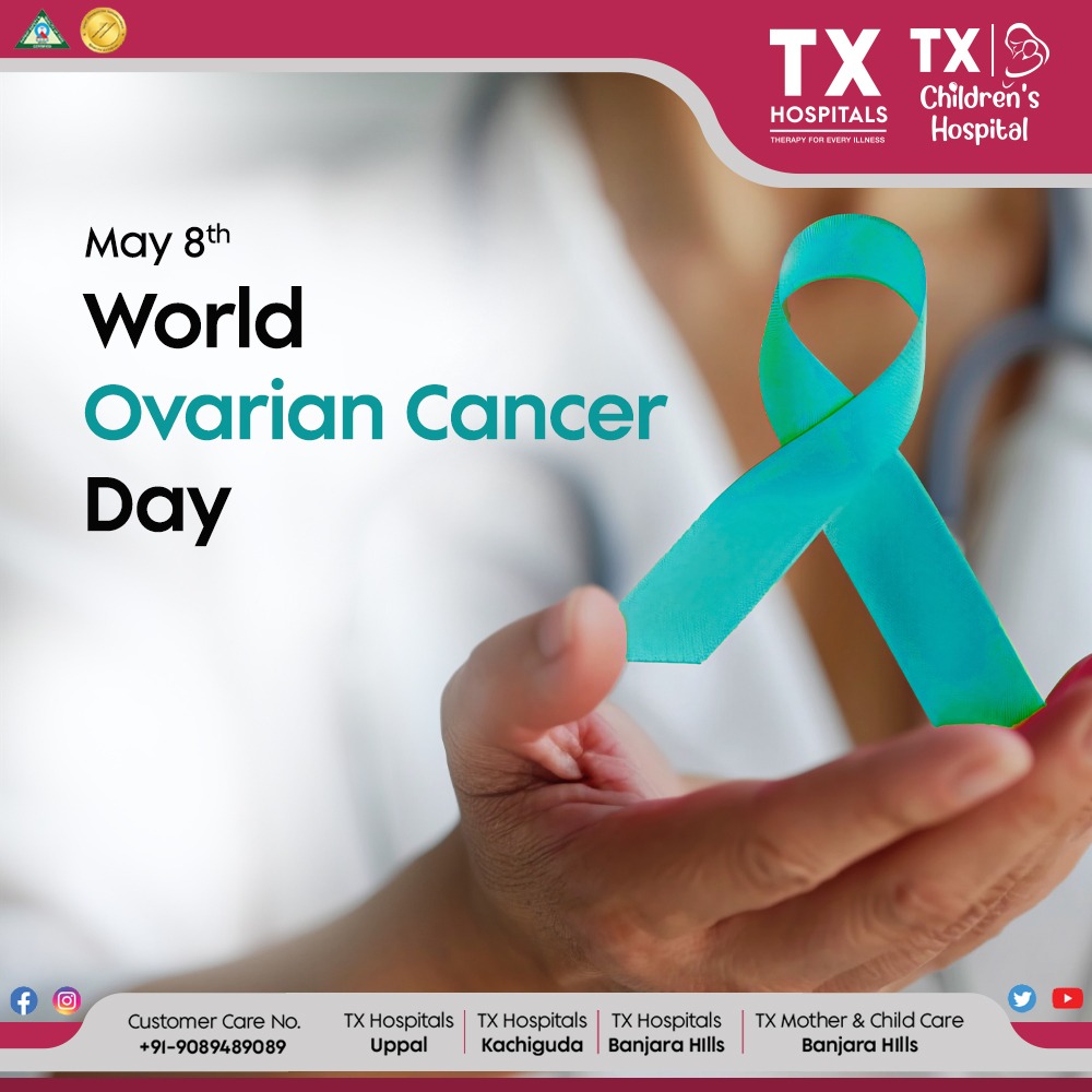World Ovarian Cancer Day: Raise awareness and support early detection to fight ovarian cancer. #WorldOvarianCancerDay #OvarianCancerAwareness #TXH #TXHospitals