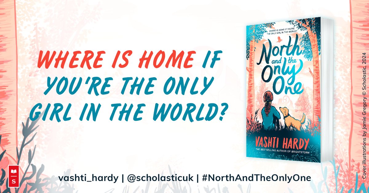 Massive congratulations to @vashti_hardy on the publication of NORTH AND THE ONLY ONE, a powerful new story filled with action, adventure and big questions about family and what it means to be human. Out today! #NorthAndTheOnlyOne