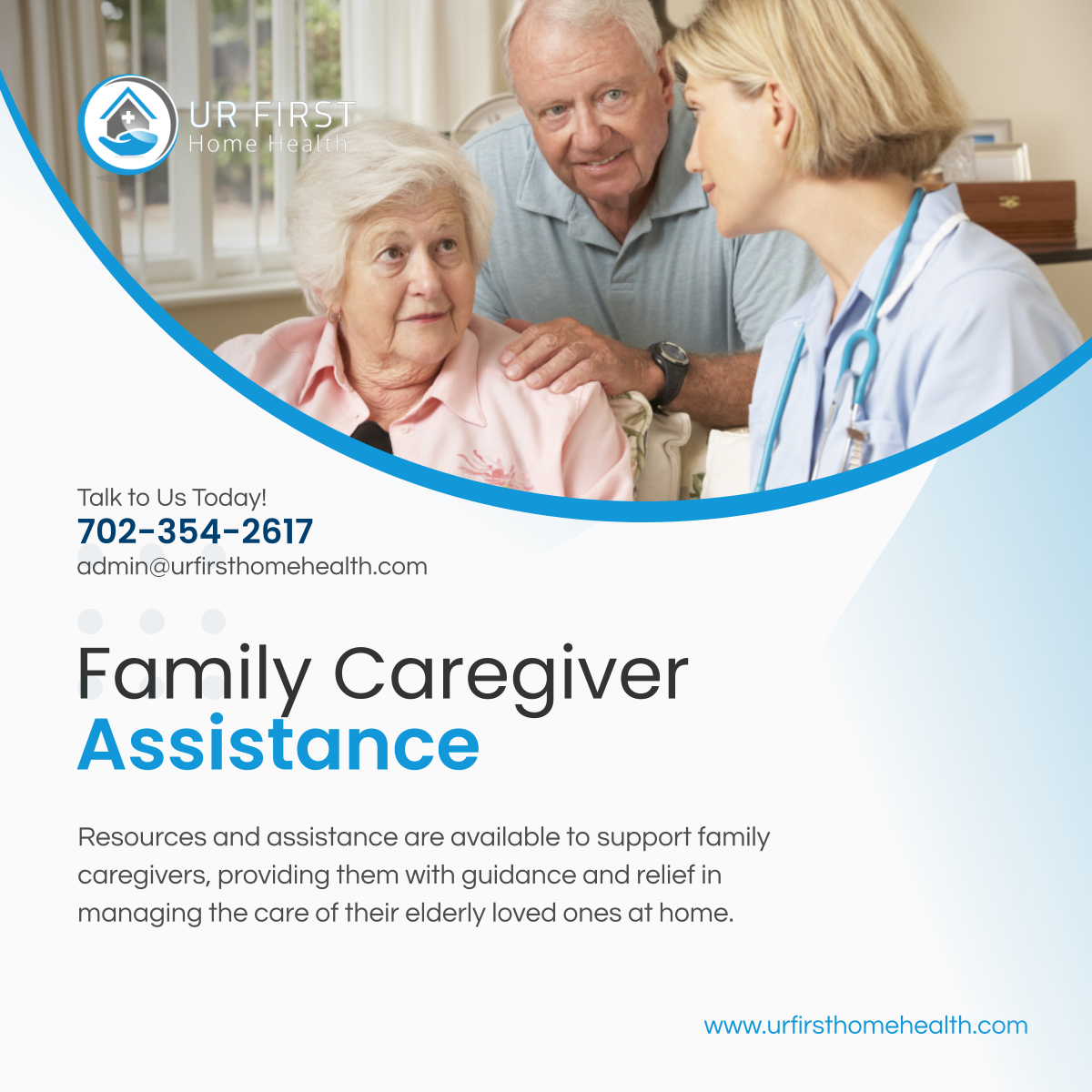 Care for your loved ones while caring for yourself. Discover our caregiver assistance program and take a step towards peace of mind. 

#LasVegasNV #HomeHealthCare #CaregiverSupport #FamilyCare #HealthAssistance