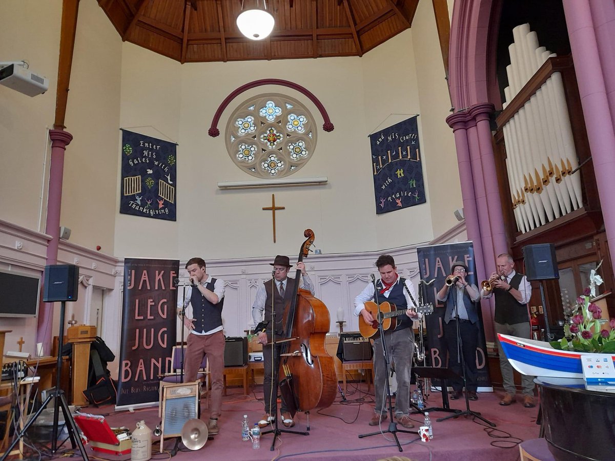 GOSPEL CONCERTS THIS WEEK <a href="/JakeLegJug/">TheJake Leg Jug Band</a> 

FRI - Newbold Verdon Baptist Church (Leicestershire)
facebook.com/NewboldVerdonB…

SAT - Bude Methodist Church (Cornwall)
budeandholsworthymethodists.org.uk

SUN - St. John The Baptist Church (Marchington Woodlands, Staffs)
marchingtonwoodlandschurch.co.uk