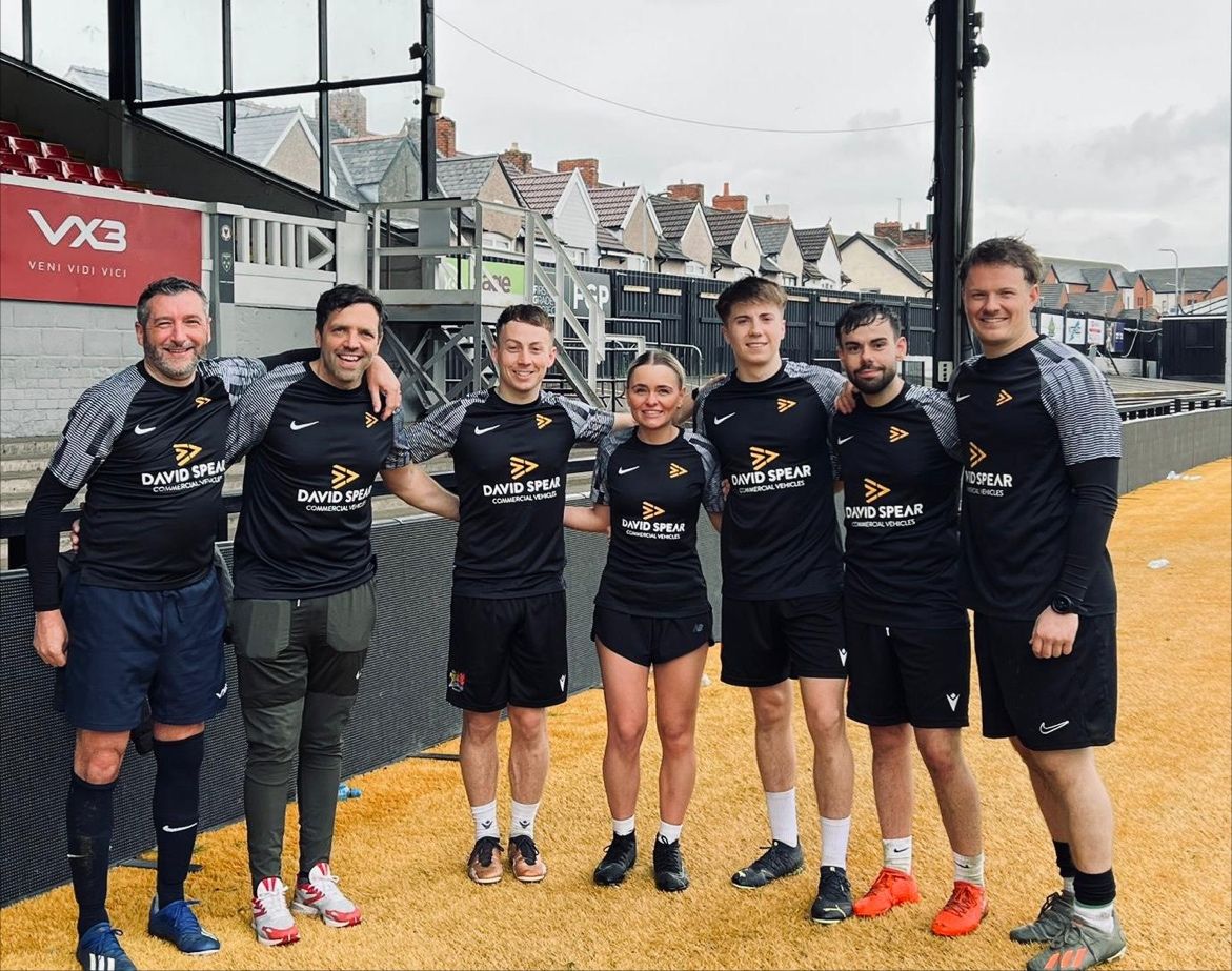 Thanks very much to @dragonsrugby for the invite to play in the end of season football tournament at Rodney Parade.
All staff members thoroughly enjoyed the drama filled day, which saw a few hamstrings pulled, penalties missed and a even a few penalties saved!