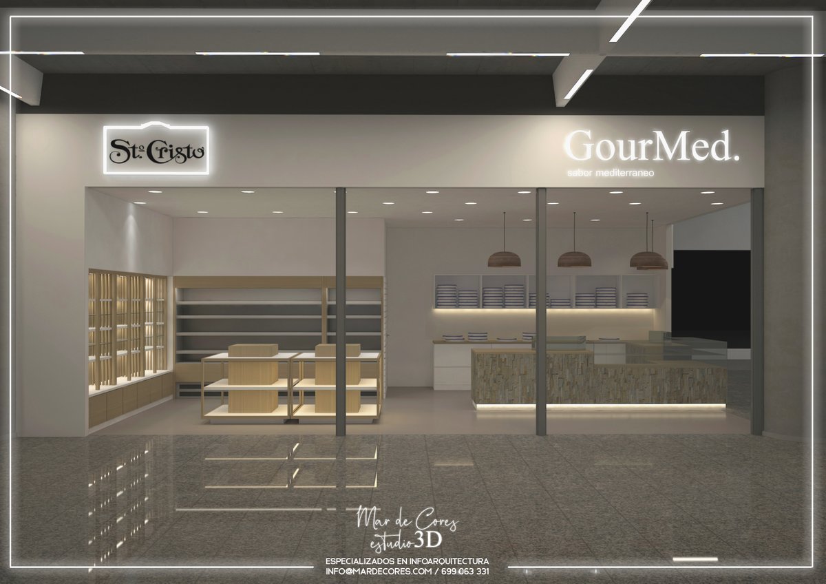 MardeCores3D's tweet photo. 🏠 Local destinado a venta productos típicos
🎯 Situación: Aeropuerto Palma de Mallorca
👉 Cliente: Creare Santiago
🌐 https://t.co/5GijZqsto3
💡 Presupuesto 3D ↙️
☎️ 699 06 33 31
📩 info@mardecores.com
#3D #Renders #infografías
#SantoCristo #Ensaimadas https://t.co/kClHvEIXKF