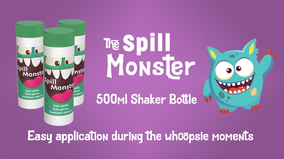 Spill_Monster's tweet image. Let Spill monster do the hard work for you, don’t let those annoying spills ruin your day. You can get your hands on your very own Spill Monster bottle for only £9.99 with free UK delivery included!😀
spillmonster.com/products/spill…

#Spillmonster #Eatsspills #swallowsodours #cleanhome