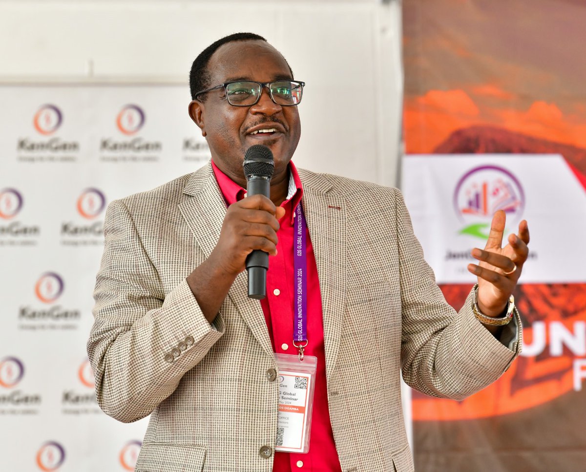 I am pleased to join the @KenGenKenya fraternity for the 12th G2G Global Innovation Seminar, which is being held in Kisumu County under the theme 'Unpacking Solutions for Business Resilience.' #KenGenG2G2024 #GreenEnergyKE