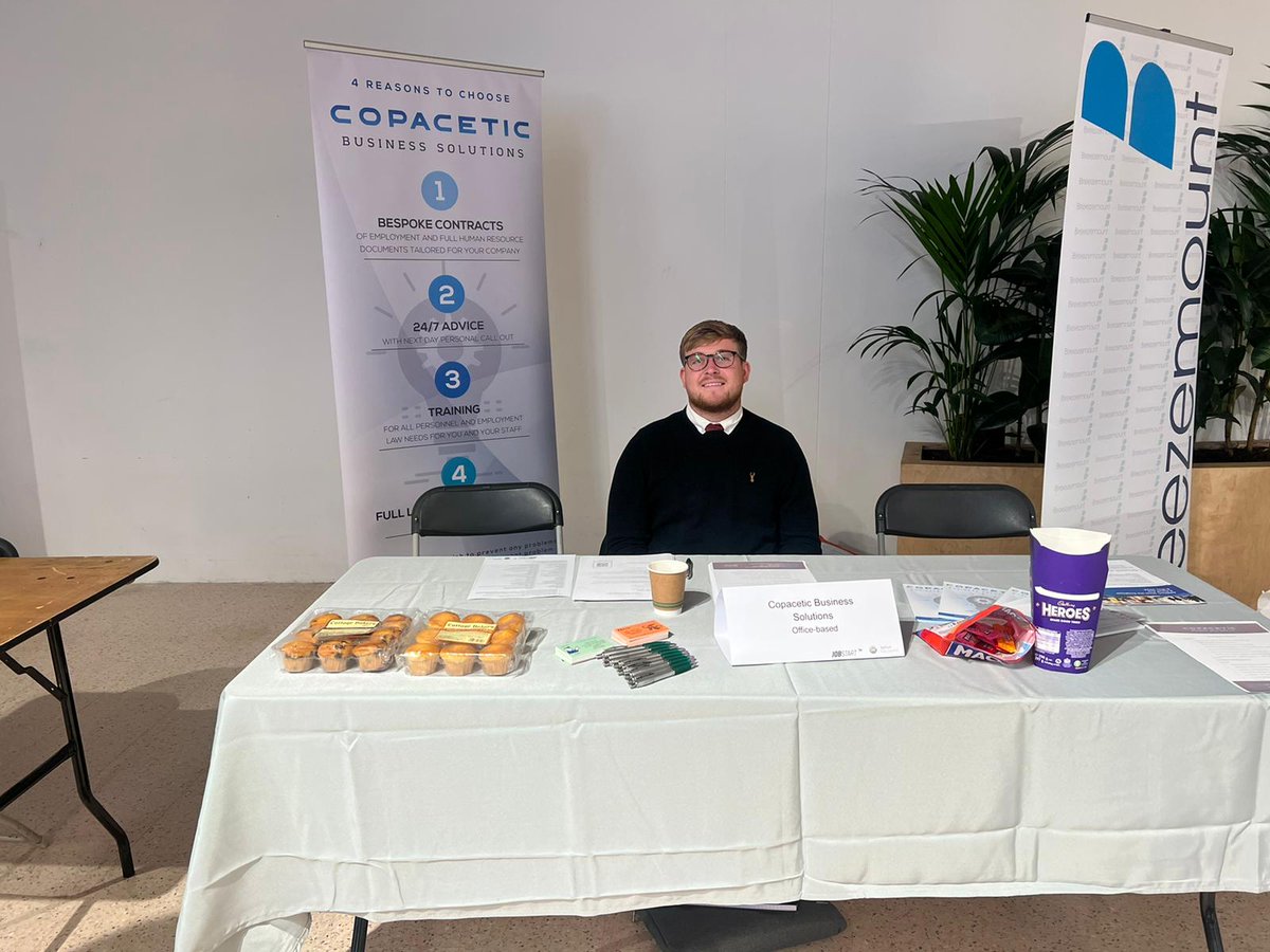 CopaceticNI's tweet photo. At @2RoyalAvenue until 2pm today, at the @belfastcc Job fayre, and keen to talk to people aged 16-24 about our upcoming marketing role. 

We've been nominated for "Best Place to Work" in this year's @irish_news  Workplace &amp; Employment Awards? 

Come chat and find out why! https://t.co/5SMCaZ7rb4
