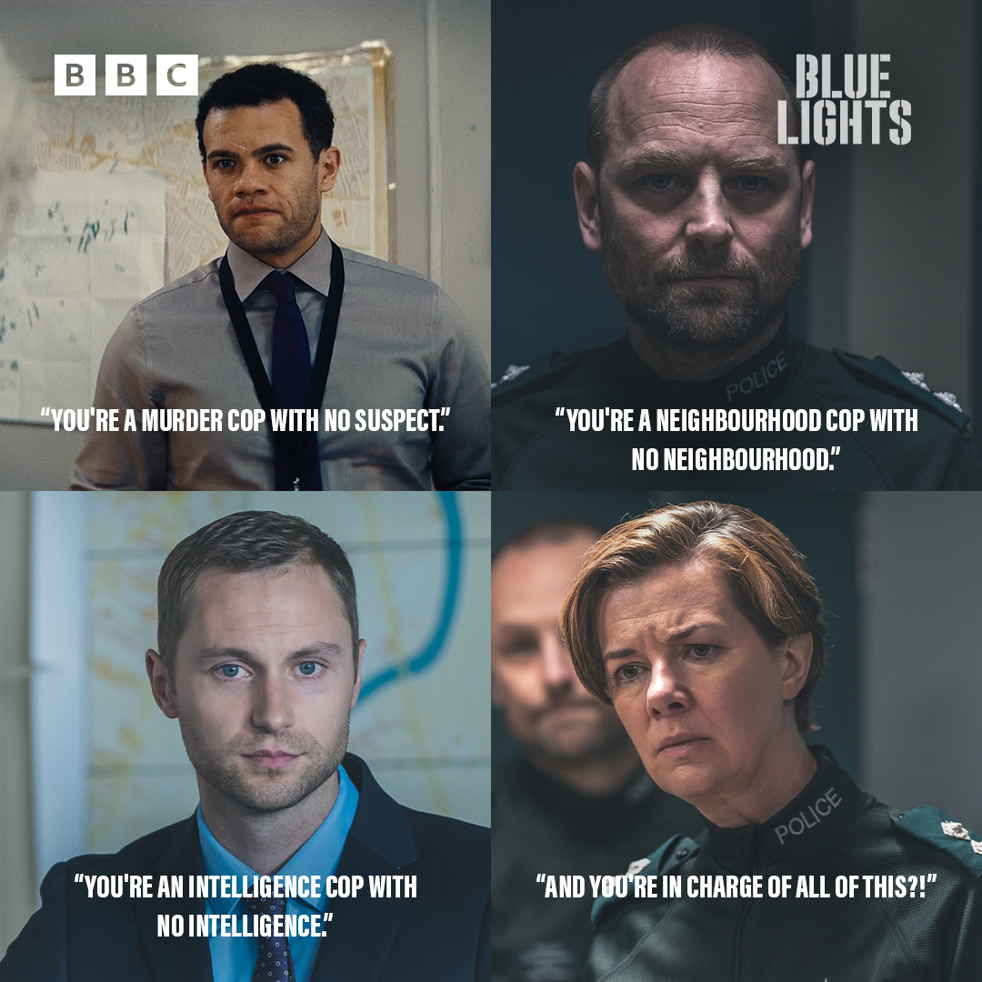The team have it totally under control... honest Ma'am.

#BlueLights | New Series! | Mondays 9pm | BBC One &amp; #iPlayer

 #BringOnTheBlueLights #BBCOne #TV #TVDrama
