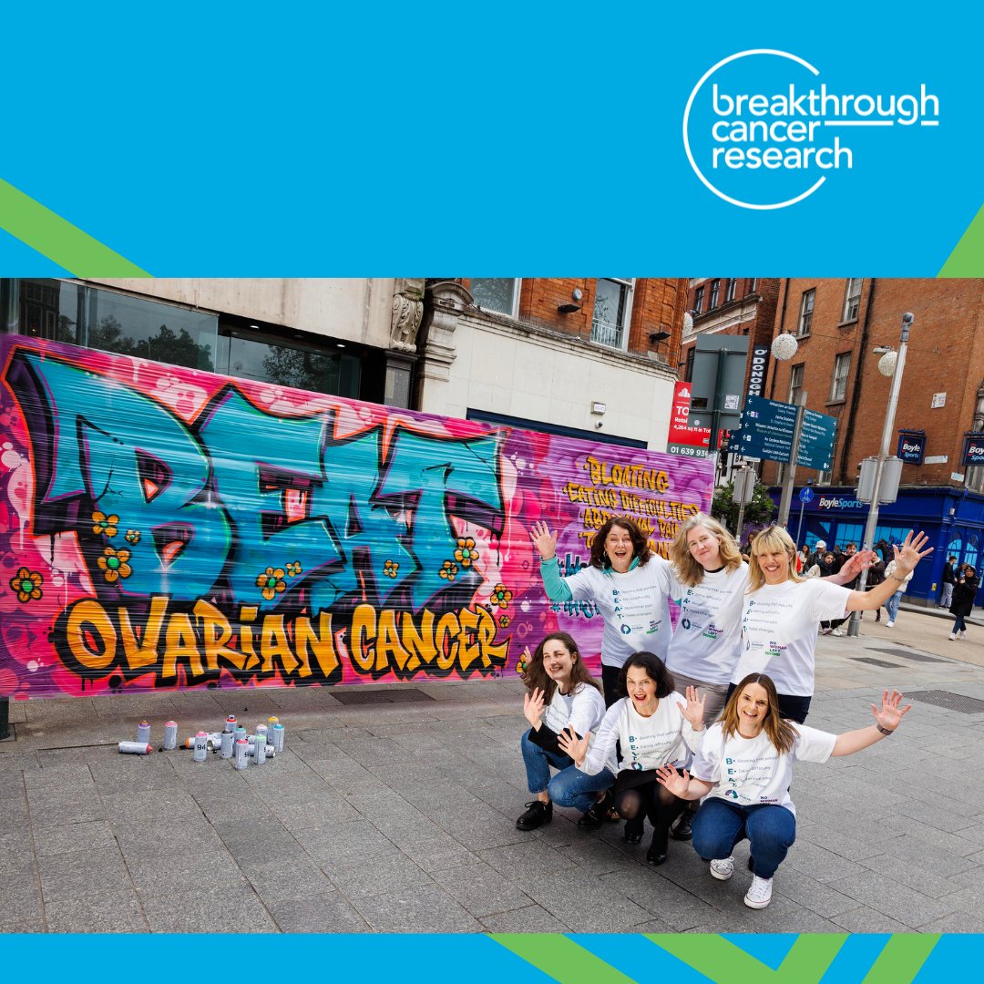 Today is #WorldOvarianCancerDay & #INGO launches a campaign to raise awareness of the symptoms of #ovariancancer and encourage women to contact their GP if worried, as early diagnosis can save lives #NoWomanLeftBehind #NoPersonLeftBehind #WOCD2024 breakthroughcancerresearch.ie/news/world-ova…