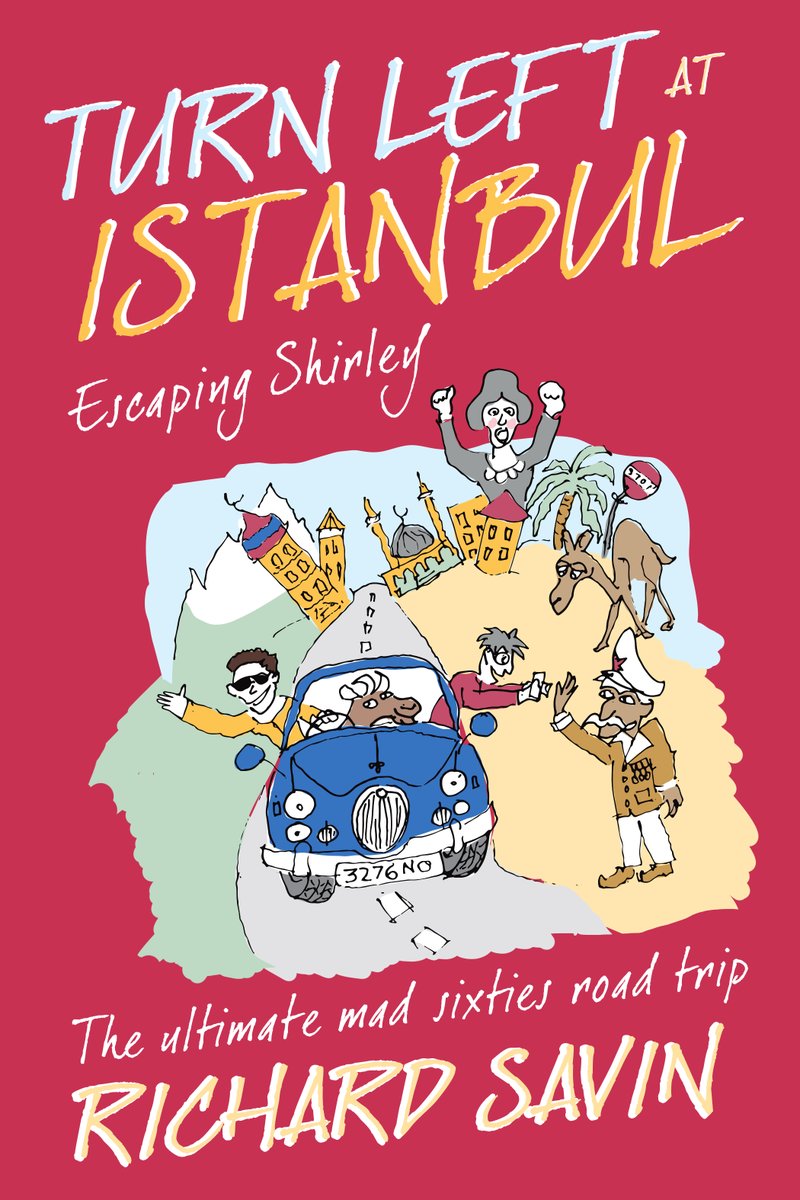 A book a day in May: Turn Left at Istanbul mybook.to/TurnLeft It was a time then all things seemed possible - and they were. #roadTrip #60s #motorin #traveling #carscene #Asia #history #memories #1960s #India #Motorsport #classiccar #classiccars #Jaguars #Turkei #TravelTV