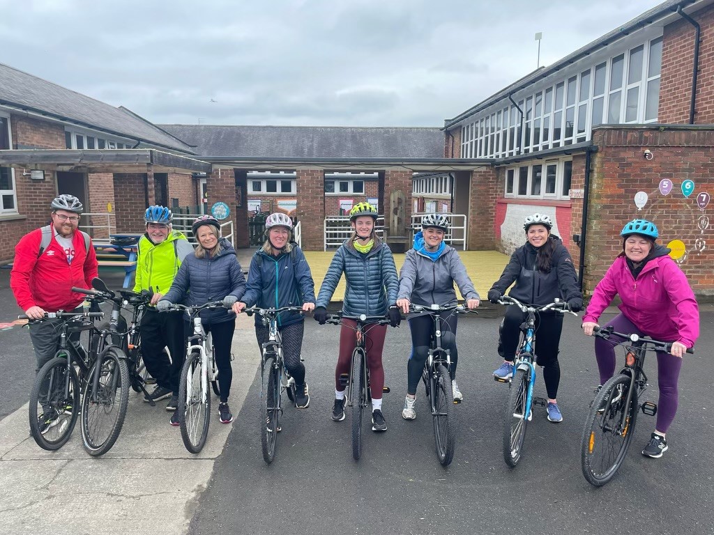 At the weekend 7 more of our own staff took part in a British Cycle rider leader training session. This now means we have 11 staff qualified to take our young people out and about safely in our area! Look out for our up and coming bike-fortnight for KS2!
