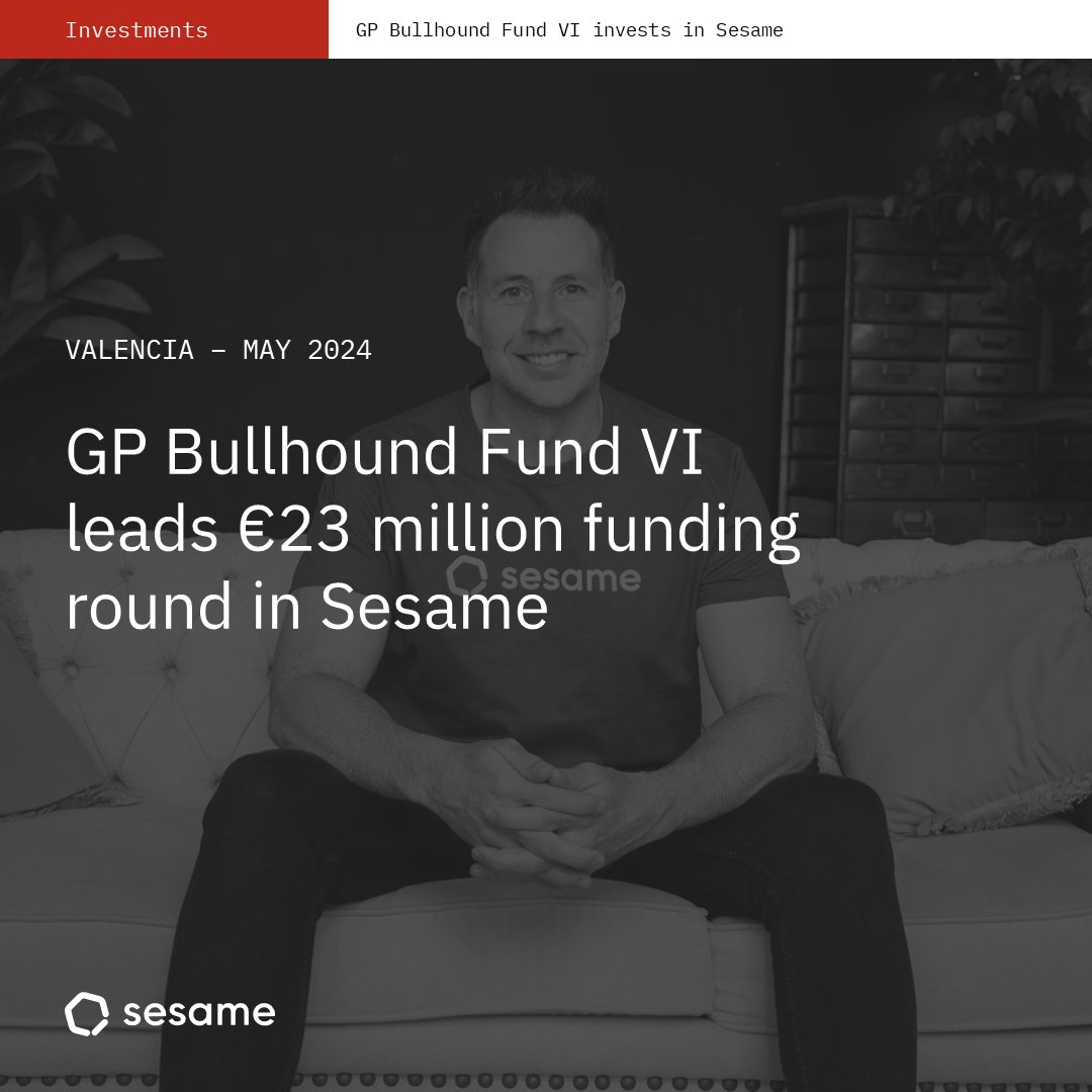GP Bullhound Fund VI Leads €23 Million Funding Round in @sesamehr_ Sesame, an HR software company, empowers companies to digitise routine HR tasks, from time management and core HR administration to performance and engagement. The platform leverages artificial intelligence to