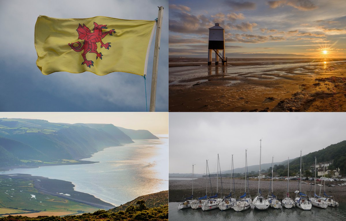It's Somerset Day! As we celebrate our county, we can't forget its beautiful coastline 🌊💙 #FlyTheFlagForSomerset @Somerset_Day