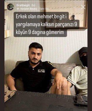 Mehmet Begit’in yeğeni Fırat Begit adlı şahsın son paylaşımları. Dün gece saatlerinde DEM parti ilçe binasına saldırı olmuş 14 mermi girişi tespit edilmişti.