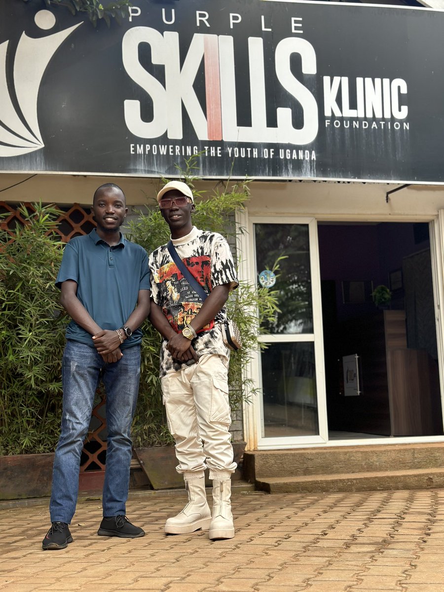 The #WolokosoExtra YouTube visited us at @SkillsKlinic today. The interview will be up soon on their channel. @ssesangabatte