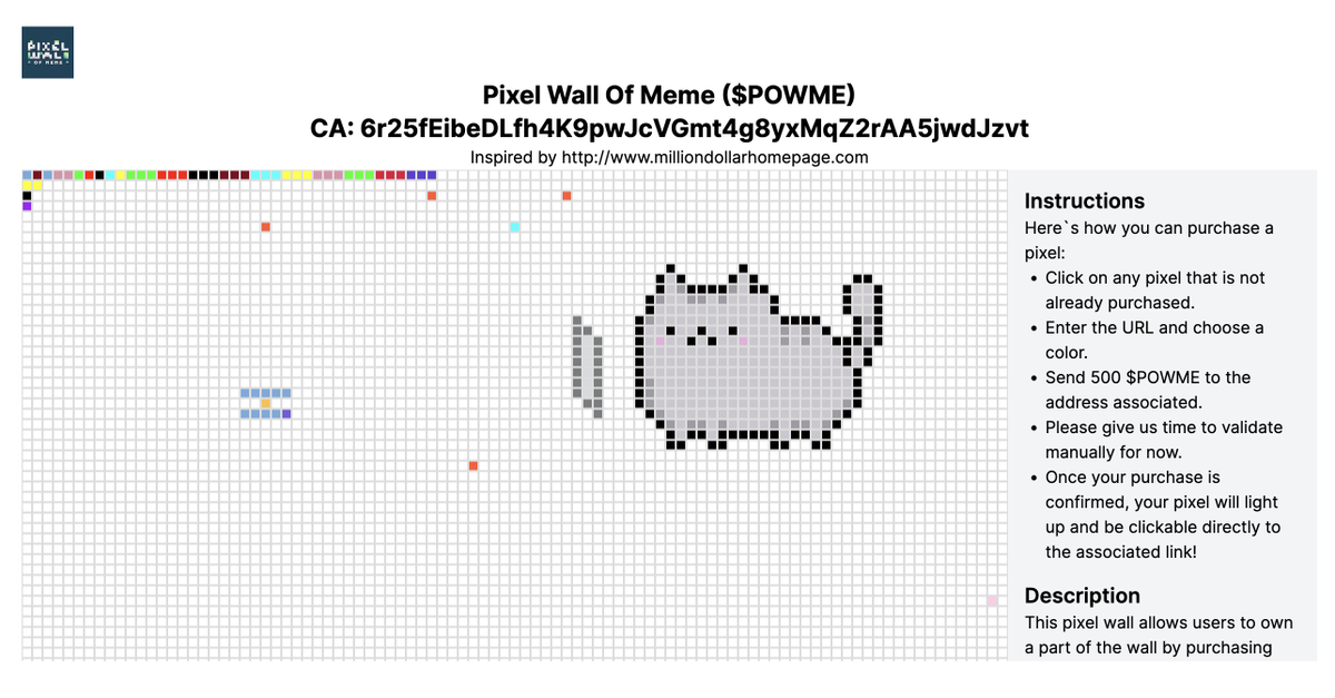 pixelwallofmeme's tweet photo. Look someone draw a cat. https://t.co/BB2YUFRP01