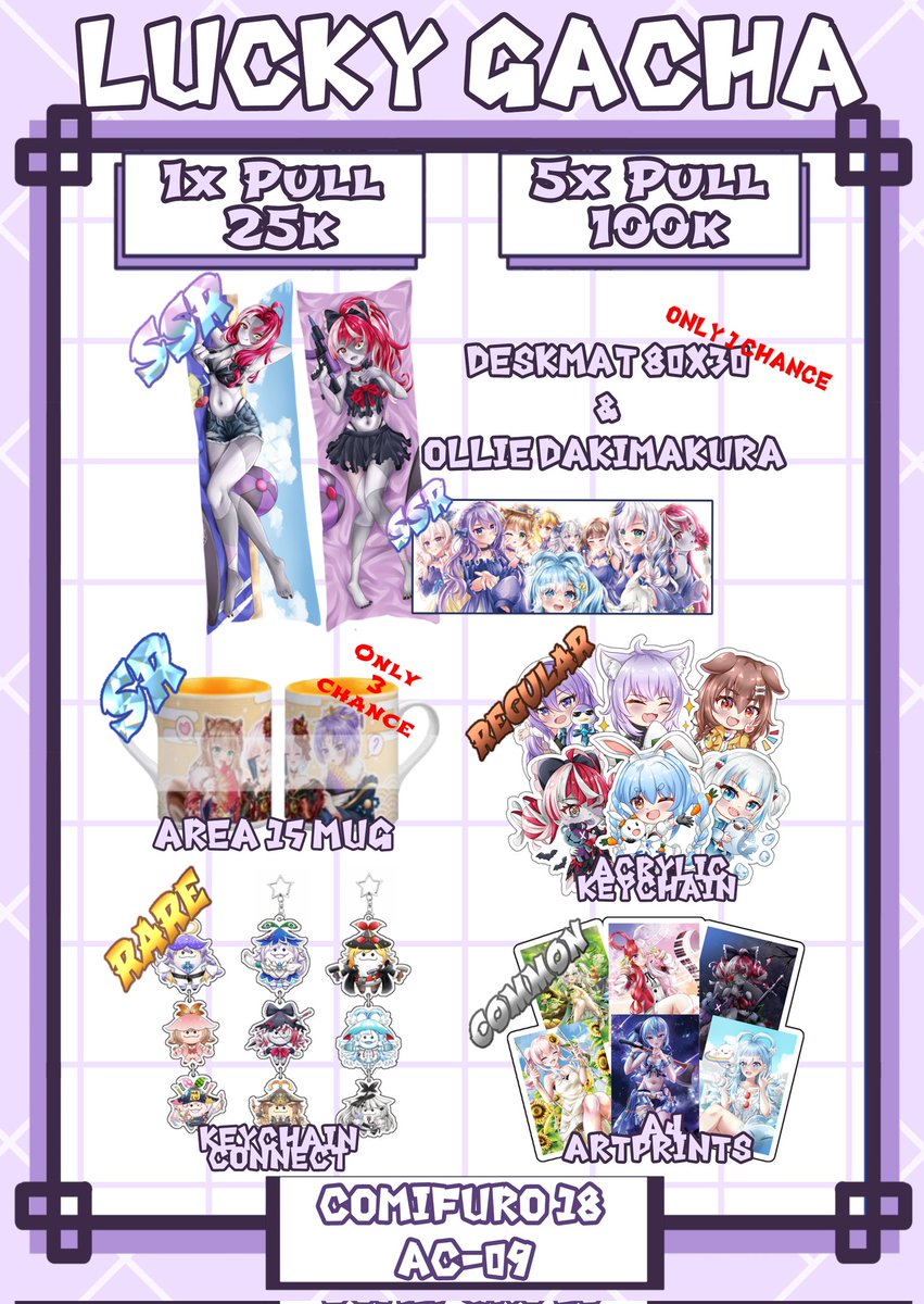 ✨✨3 days Left before #CF18✨✨ Here's My #comifuro18 OTS merch catalogue👍👍 Don't Forget to visit my Circle booth on CF18 11-12 May at EWA Booth AC-09 👋👋 👋👋See you guys 👋👋 #comifuro18catalogue #comifuro