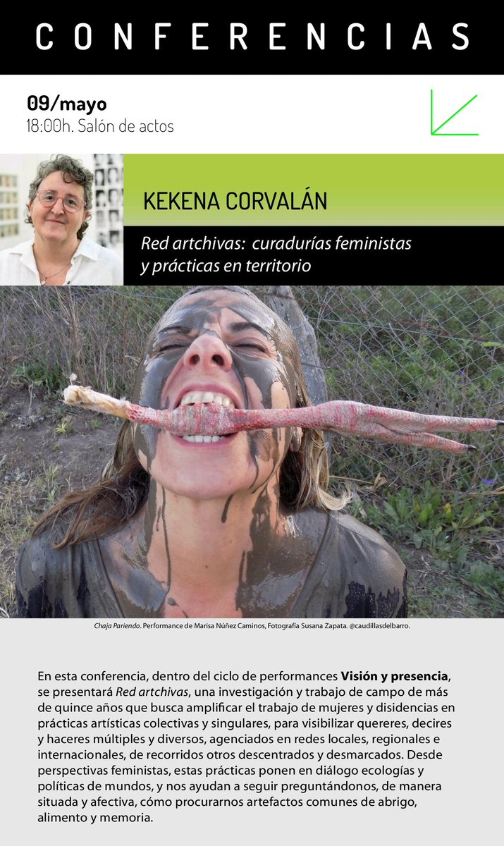 Mañana conferencia de Kekena Corvalán: 'Red artchivas: curadoras feministas y prácticas en territorio' 18:00h, gratis en El auditorio de @MuseoThyssen