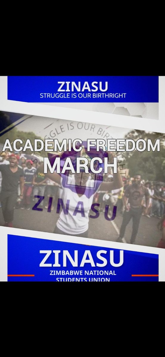 For every action there is an equal and opposite reaction, we called for a dialogue with the ministry and they bluntly ignored us, now we react with an equal and opposite force. Rise up child of the African soil and join us in fighting for our academic freedom. #EducationForAll