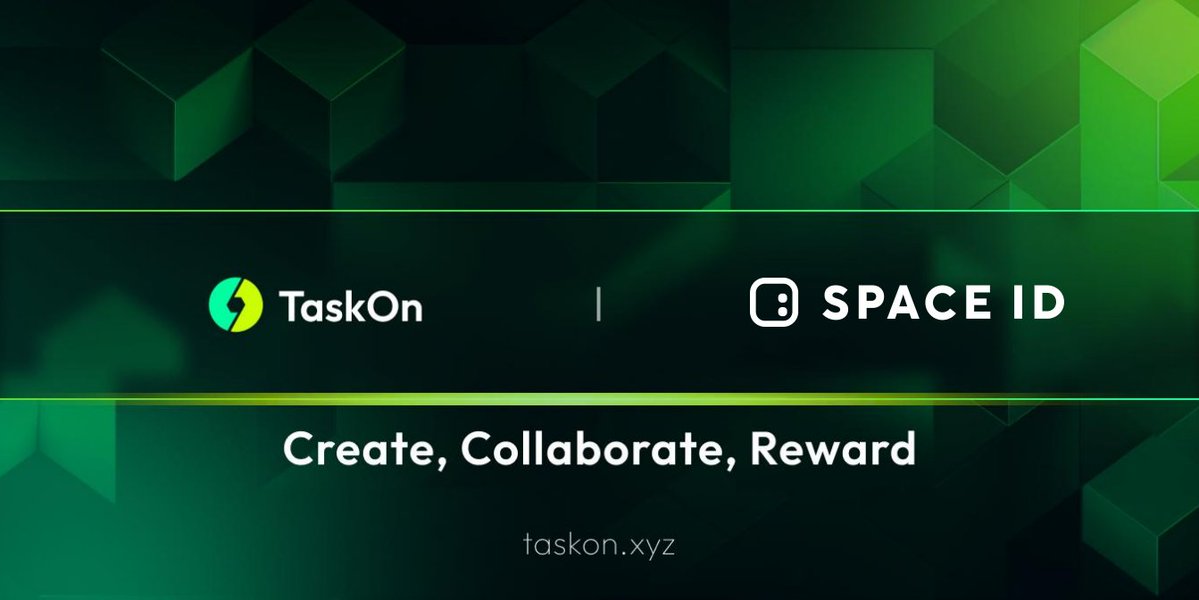 🚀 Exciting news! #TaskOn has integrated the Web3 Name SDK powered by @SpaceIDProtocol, and now natively supports .bnb (@SID_bnb) and .arb (@SID_arb) domain names! 🔥 Get ready for seamless fun in the #decentralized world! Let's empower everyone to thrive! 👉 Register your