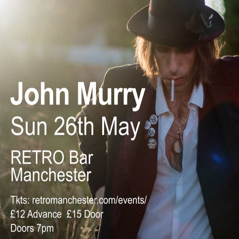 It's been 6 years since @johnmurry headlined in Manchester. To help correct that injustice, I got involved and am promoting his upcoming show. Do come along, it'll be a magical evening - and please spread the word! #thegracelessage #manchester #manchesterevents #americana