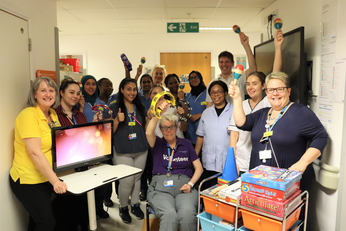 Patient partner, Louise Hulbert raised £900 for our stroke department after recovering from a stroke 10 years ago. We supported her by providing the wards with an activity trolley & RITA (Reminiscence Interactive Therapy Activity. Read the full story▶ tinyurl.com/3hw4ewmz