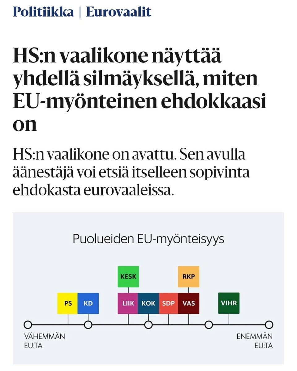 Suomen johtavan Eurooppapuolueen meppinä on hyvä olla.

EU on tänä aikana korvaamattoman tärkeä siinä mitä pieni maa ei yksin pysty tekemään. Vapaa liikkuvuus ja sisämarkkinat, ympäristökriisien ratkaisu, oikeusvaltion puolustus, turvallisuus, uhkiin varautuminen. Enemmän EUta 👍