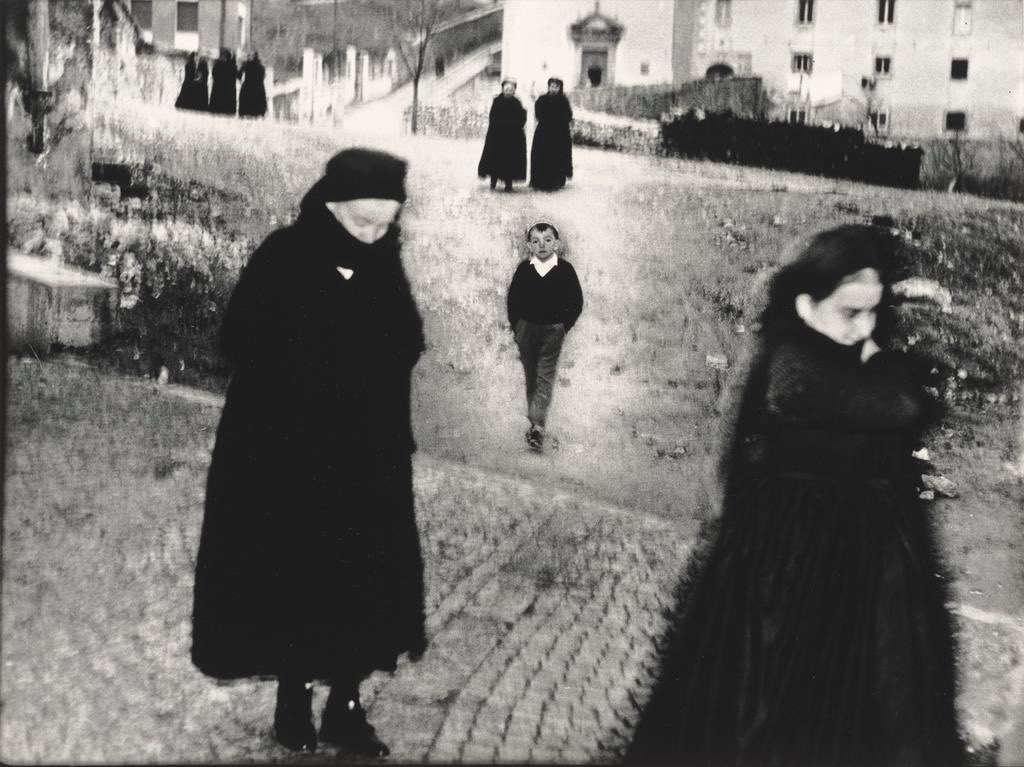 Mario Giacomelli.

His photographic practice shows the influence of two approaches prevalent in postwar European photography: humanism, which is often associated with photojournalism; and artistic expression as a means of exploring the inner psyche.