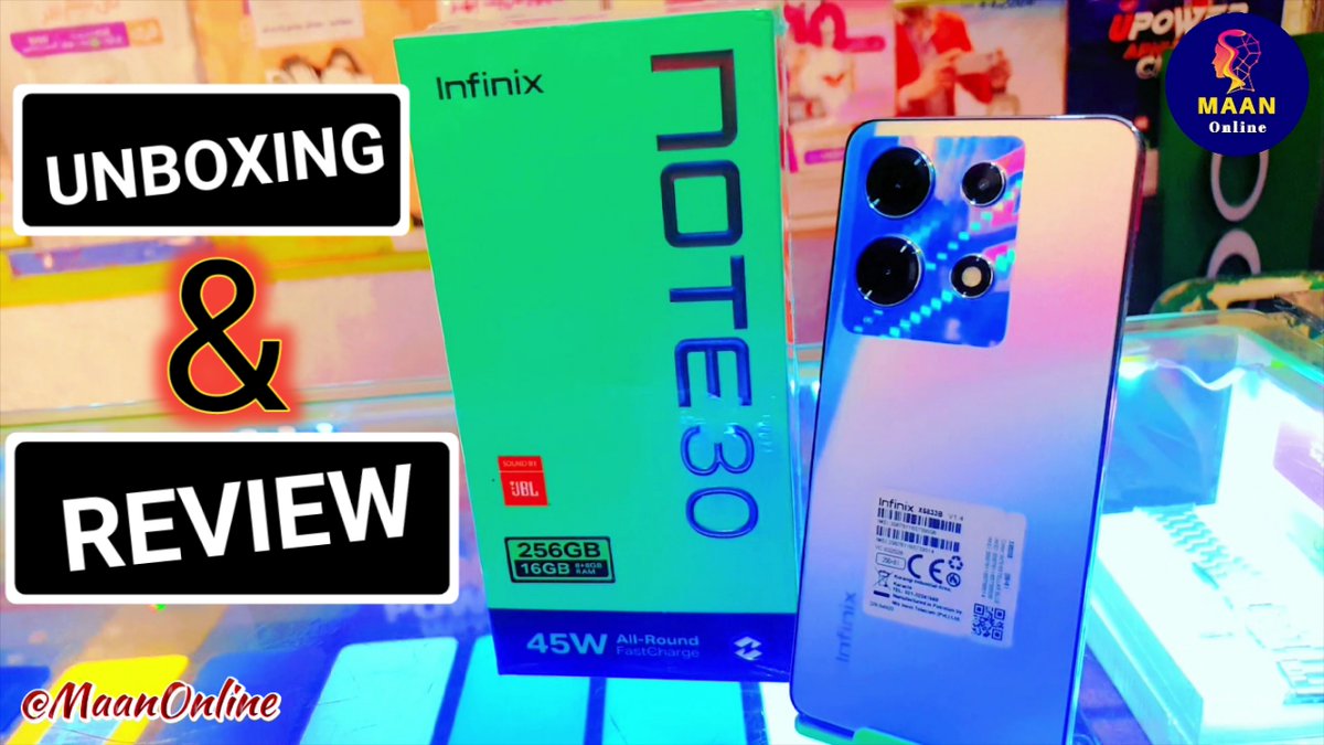 Infinix Note 30 Unboxing & Review | 16GB Ram - 256GB Storage - 45W Charg... 

youtu.be/xsE_esbJw8I?si… via @YouTube 
#infinixnote30 #infinixnote30series #infinix #unboxing #review #mobile #tech #twchnology