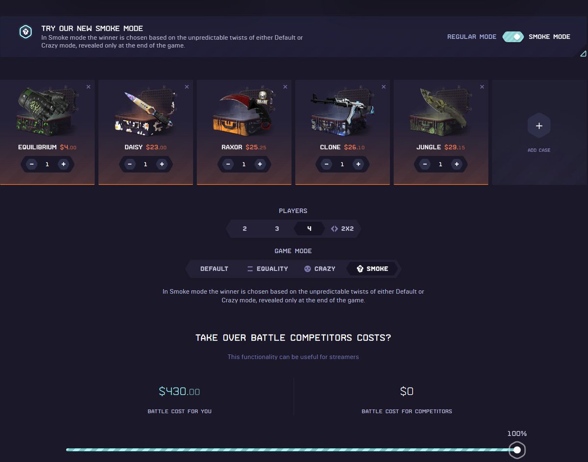 🎁$430 Battle Giveaway Datdrop!
🆚2x 1v1
💨Smoke Mode
✅Retweet + Like
💵Deposit $100 on code ''Raxor'' + ''Rax''

⏳Rolls 05.14 (Tuesday)

🛑Send *FullScreen* proof in comments .! (only the deposits after this post counts)!