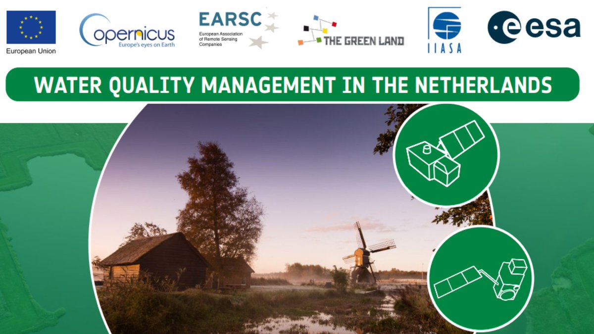 Did you know that #EarthObservation played a role in ensuring the success of Kings Day for the people of the Netherlands? In collaboration with @earsc & @Water_Insight we explored the impact of Earth Observation on water quality in the Netherlands. 👉 earsc.org/sebs/
