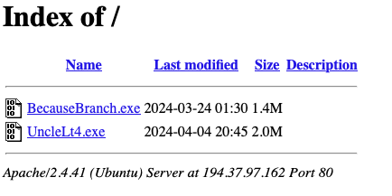 New #opendir discovery with #RisePro stealer detected.

IP: 194.37.97[.162

🔹BecauseBranch.exe
C2: 37.120.237[.196:50500

🔹UncleLt4.exe #nemesis
IoCs:
retdirectyourman[.eu
supfoundrysettlers[.us
149.248.79[.62

🔍 IoC query @censysio:
🌐 services.http.response.html_title='Soon'