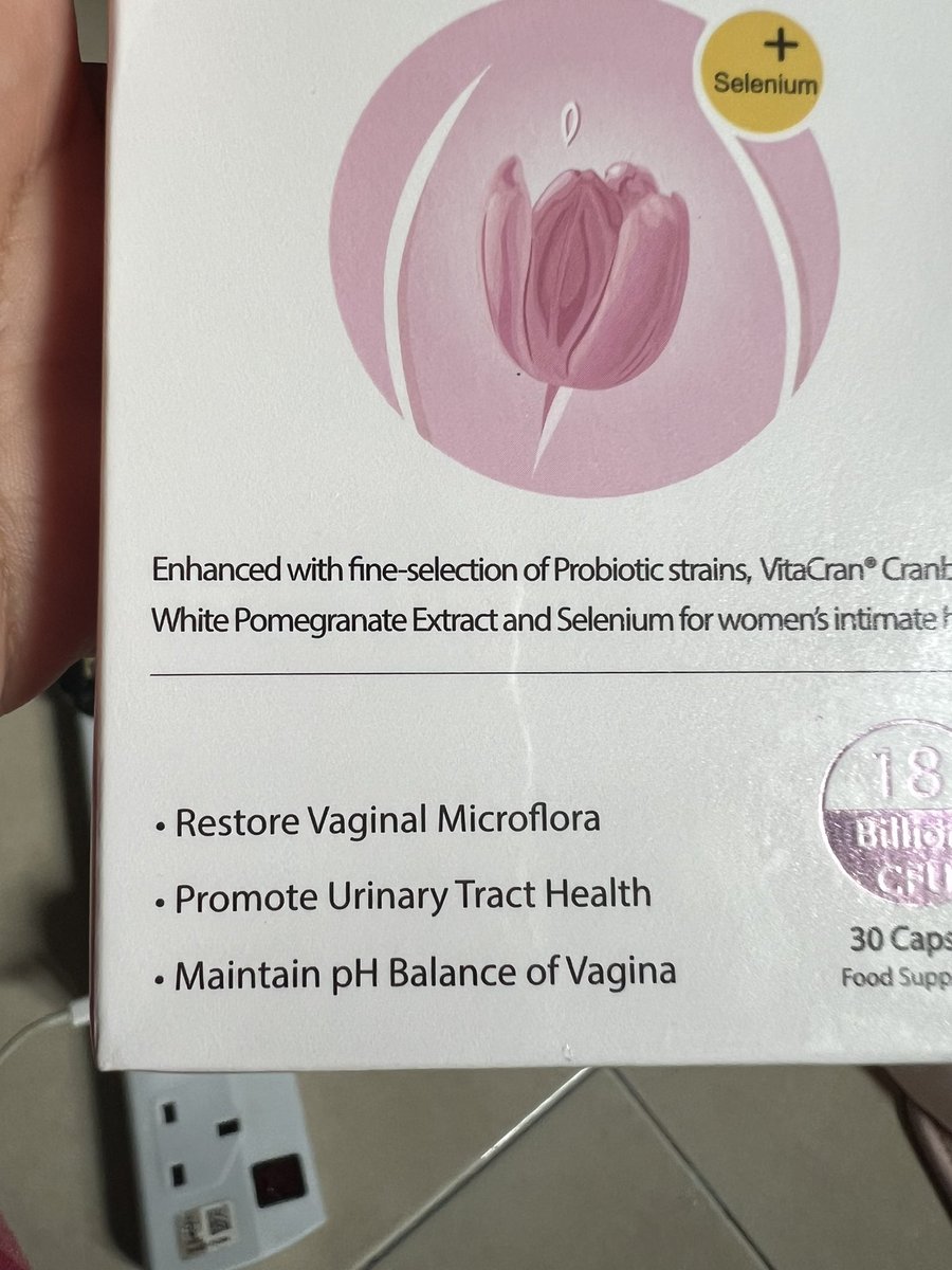 To those yg ada masalah keputihan, 

especially vaginal berbau/yeast infection/pH imbalance, or concern over urinary tract health 🌸👧🏻

Boleh consider to try out this product:
