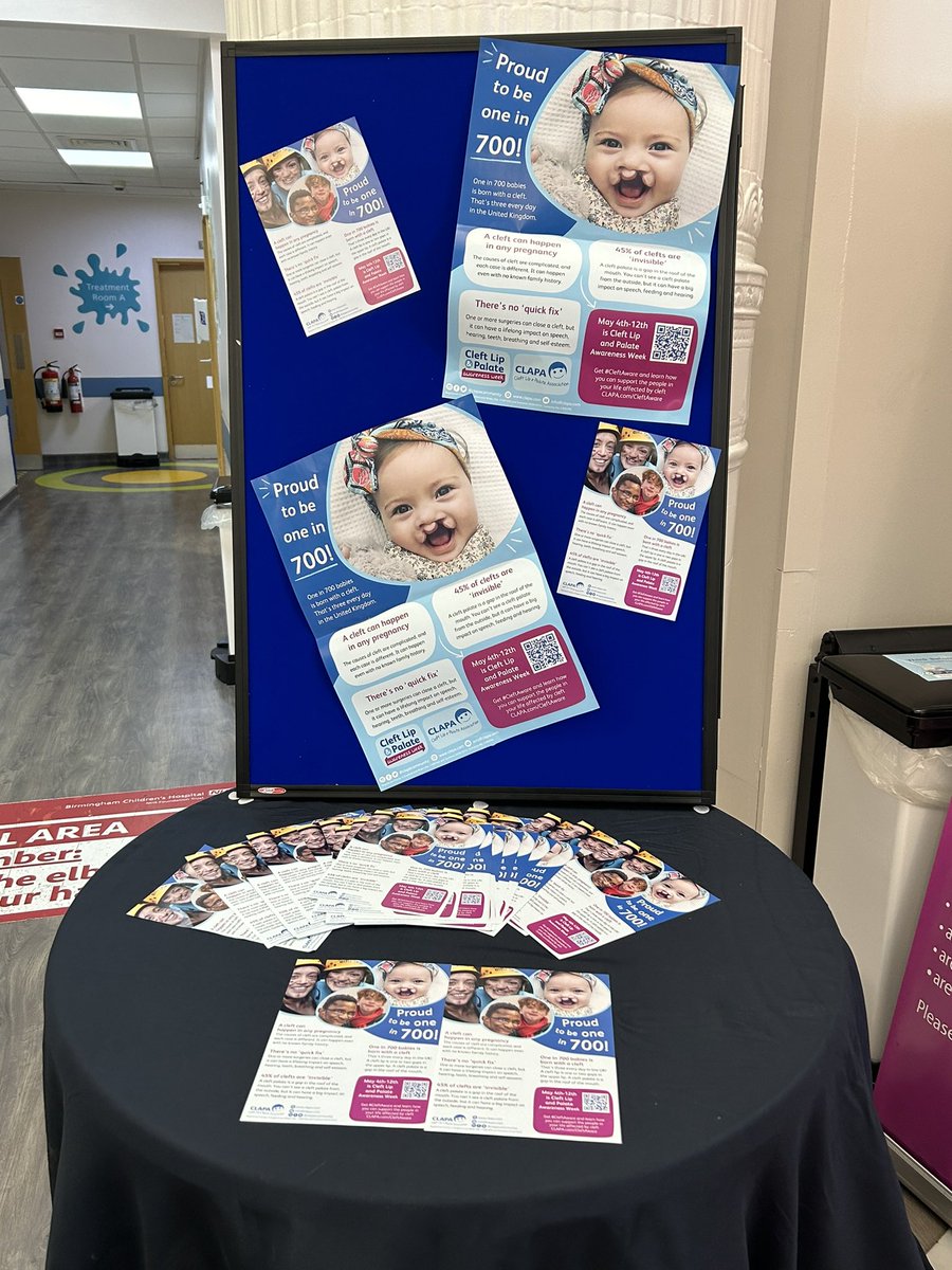 <a href="/clapawestmids/">CLAPA West Midlands</a> <a href="/CLAPACOMMUNITY/">Cleft Lip and Palate Association</a> 
Celebrating Cleft awareness week, by supporting CLAPA