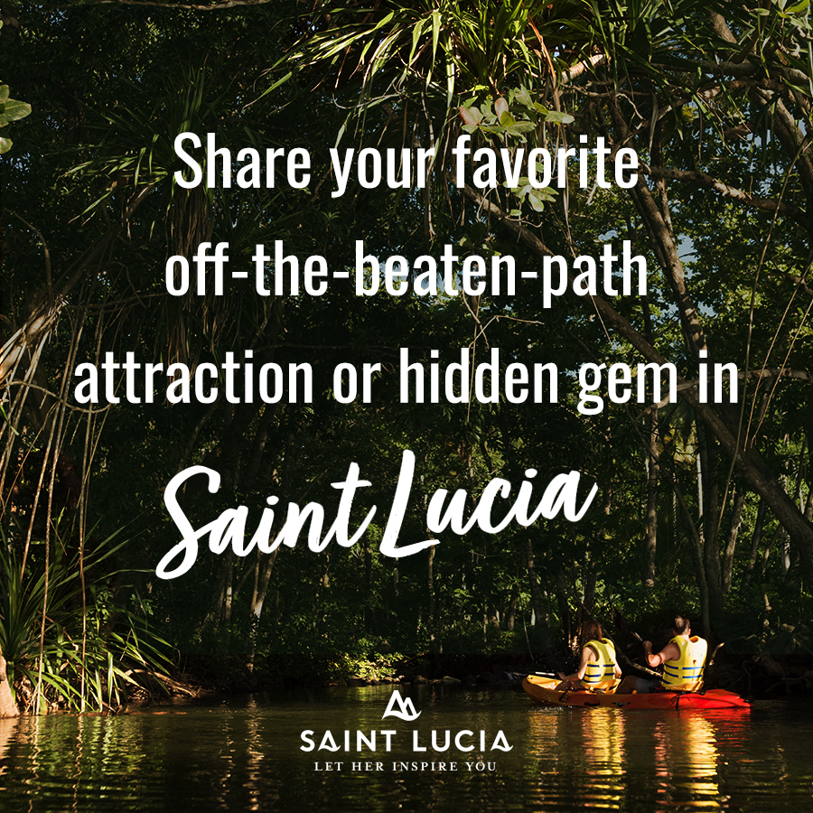 What's your favourite off-the-beaten-path attraction or hidden gem in Saint Lucia? 💛🇱🇨🩵 

#SaintLucia #LetHerInspireYou