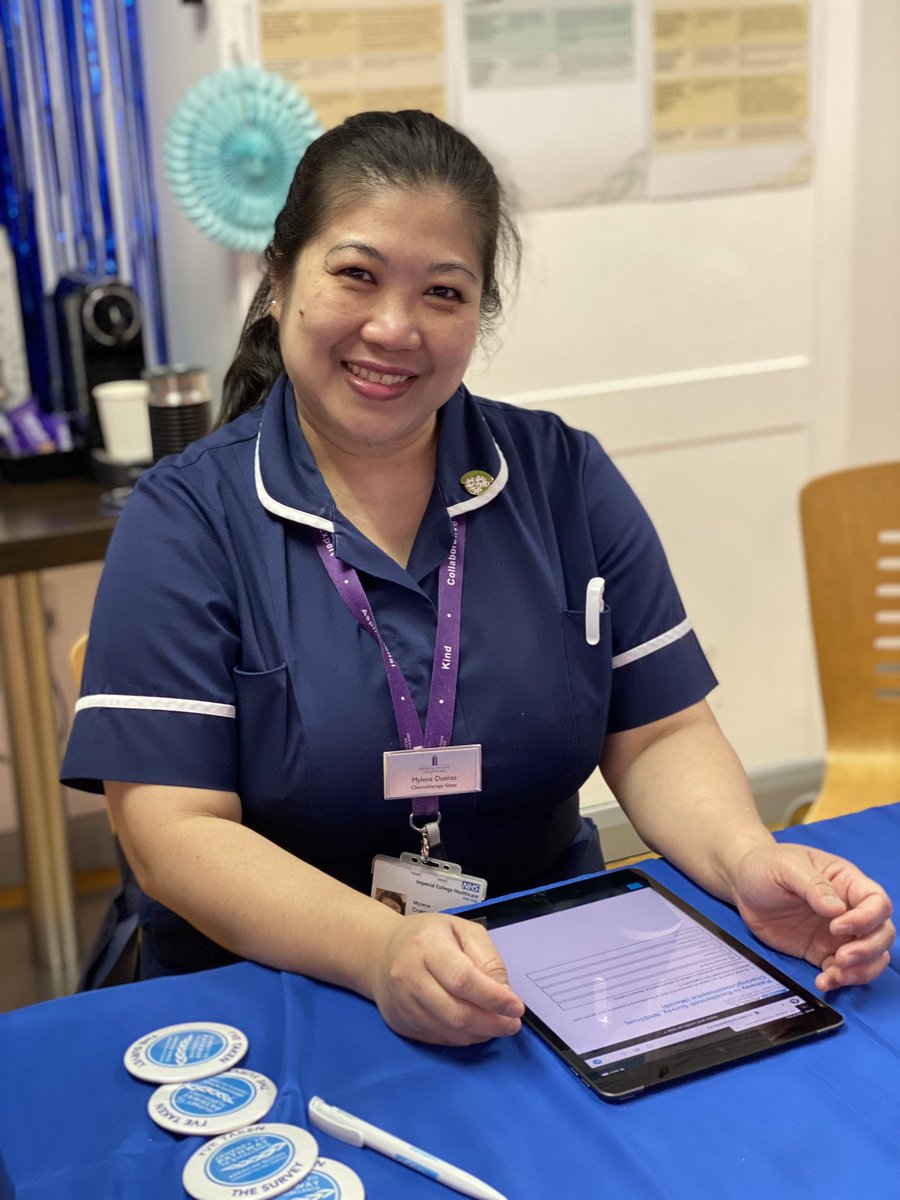 Just spotted our latest DAISY winner, Mylene, at the hub diligently completing her Pathway to Excellence Survey! 🌟 #ExcellenceInAction #NursingExcellence @midwifelucycoe @MerlynMarsden @SigsworthJanice