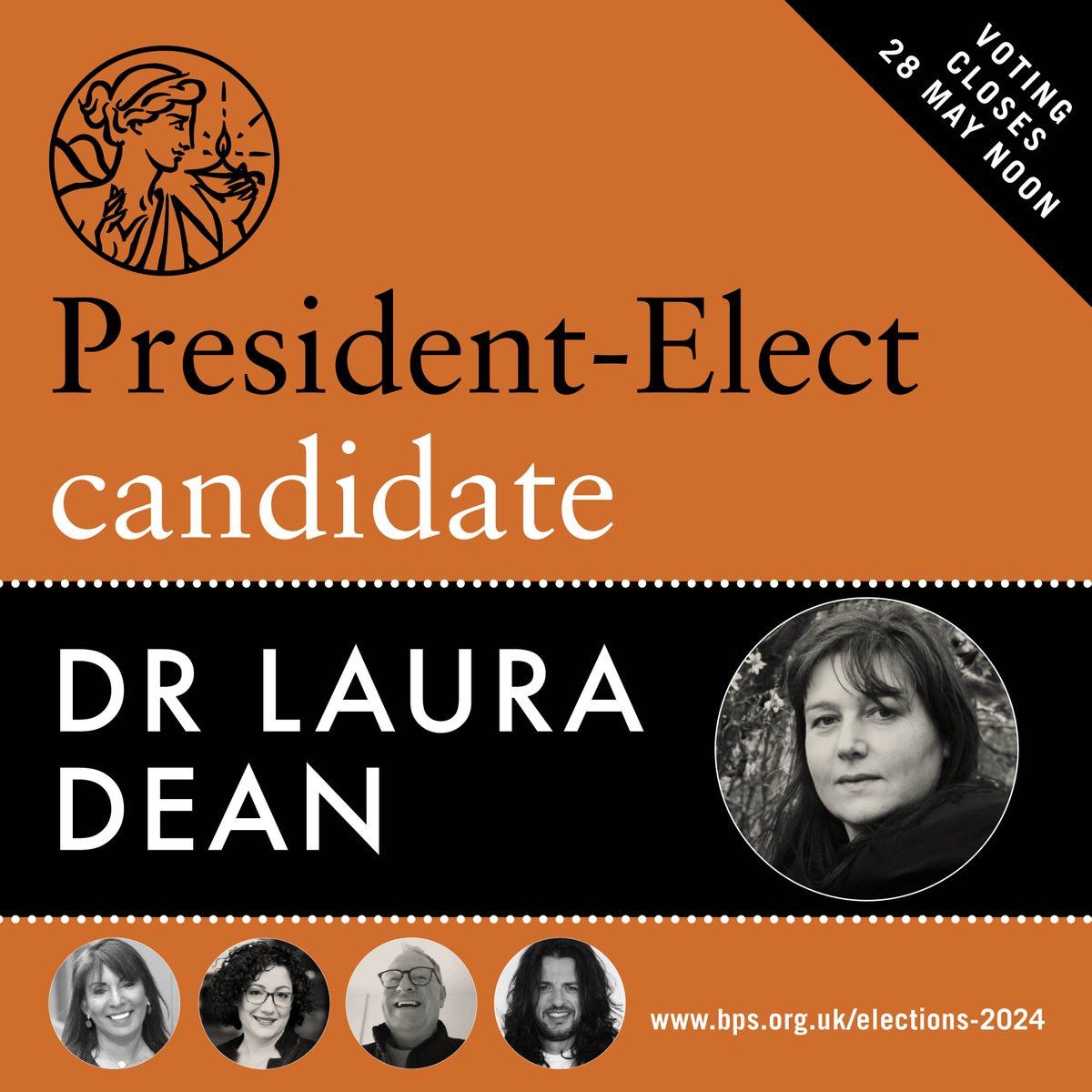Meet President-Elect candidate, Dr Laura Dean, one of five candidates standing for the role of President-Elect this year. BPS members can now vote for their preferred candidate for the roles of both President-Elect and Elected-Trustee. Meet Laura: bps.org.uk/meet-candidate…