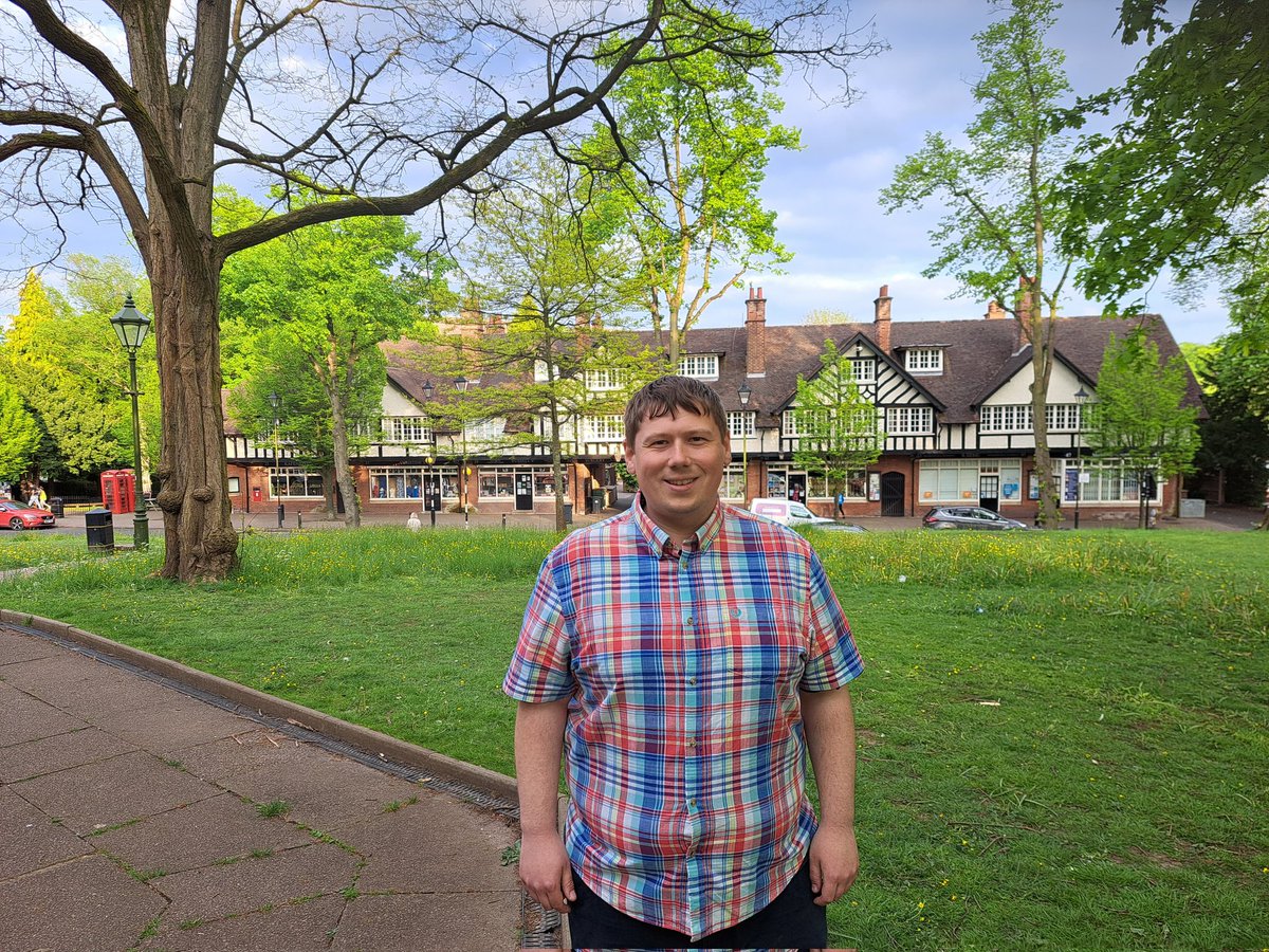 I'm delighted to be standing as the @Conservatives Parliamentary Candidate for Birmingham Selly Oak including Bournville, Cotteridge, Stirchley, Druids Heath, Highters Heath, Warstock & Billesley.