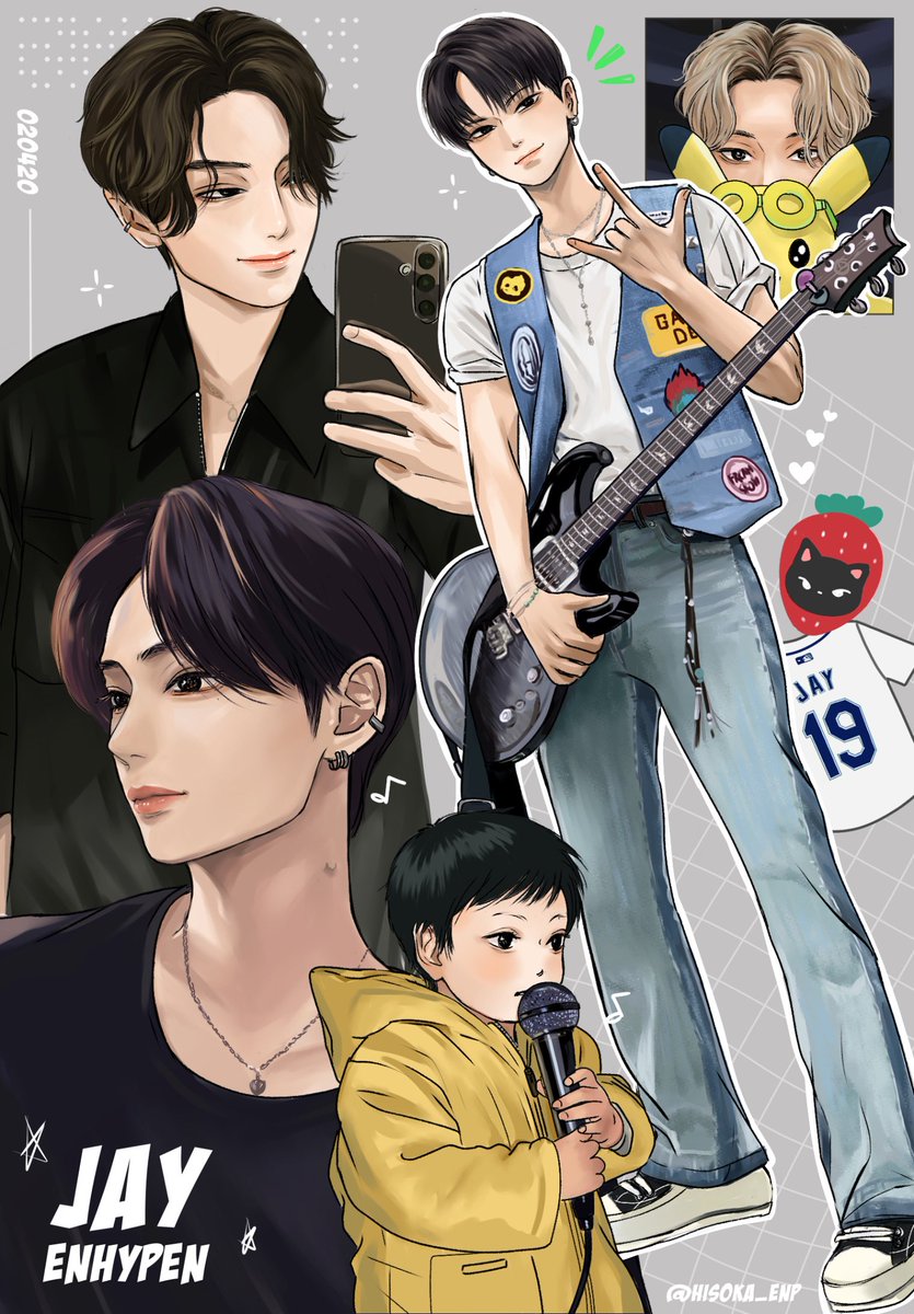 🐈‍⬛🎸 #ENHYPEN_JAY