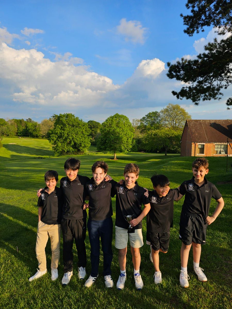 Yesterday, our golf team teed off at the Cranleigh tournament, facing off against three formidable opponents. Our boys truly brought their A-game! Huge shoutout to Ethan and Jonty for their outstanding performances @cranleighschool #GolfChamps #TeamSpirit #VictoryOnTheGreen