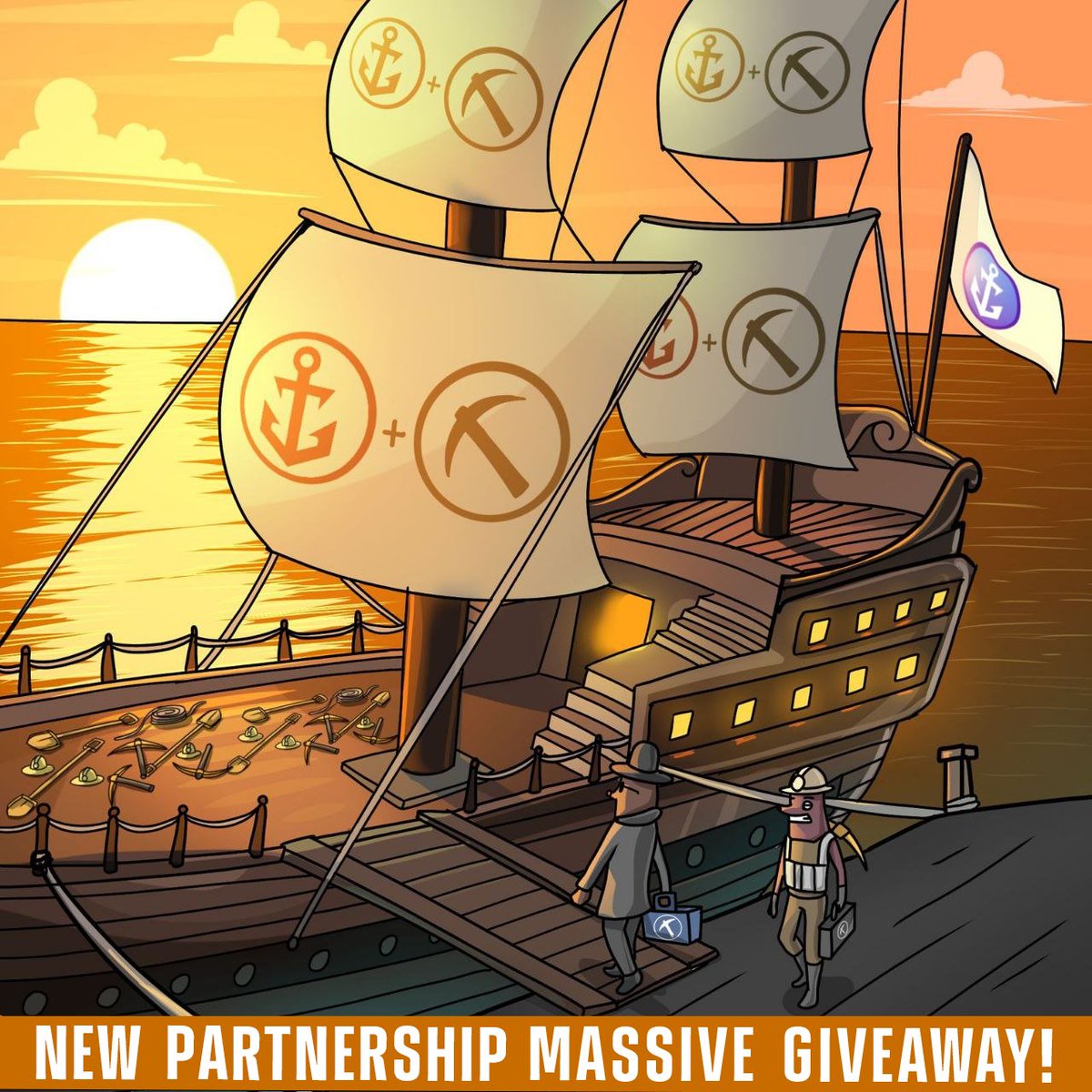 🚀 Massive Partnership @TonShipCom 🤝 🏴‍☠️ @Ton_mole with an Massive Giveaway! 💰💰💰 This is definitely the hottest ♨️ partnership yet! Following an exciting AMA featuring well-known personalities on the Ton network, hosted on the @Ton_mole X profile, we've decided to