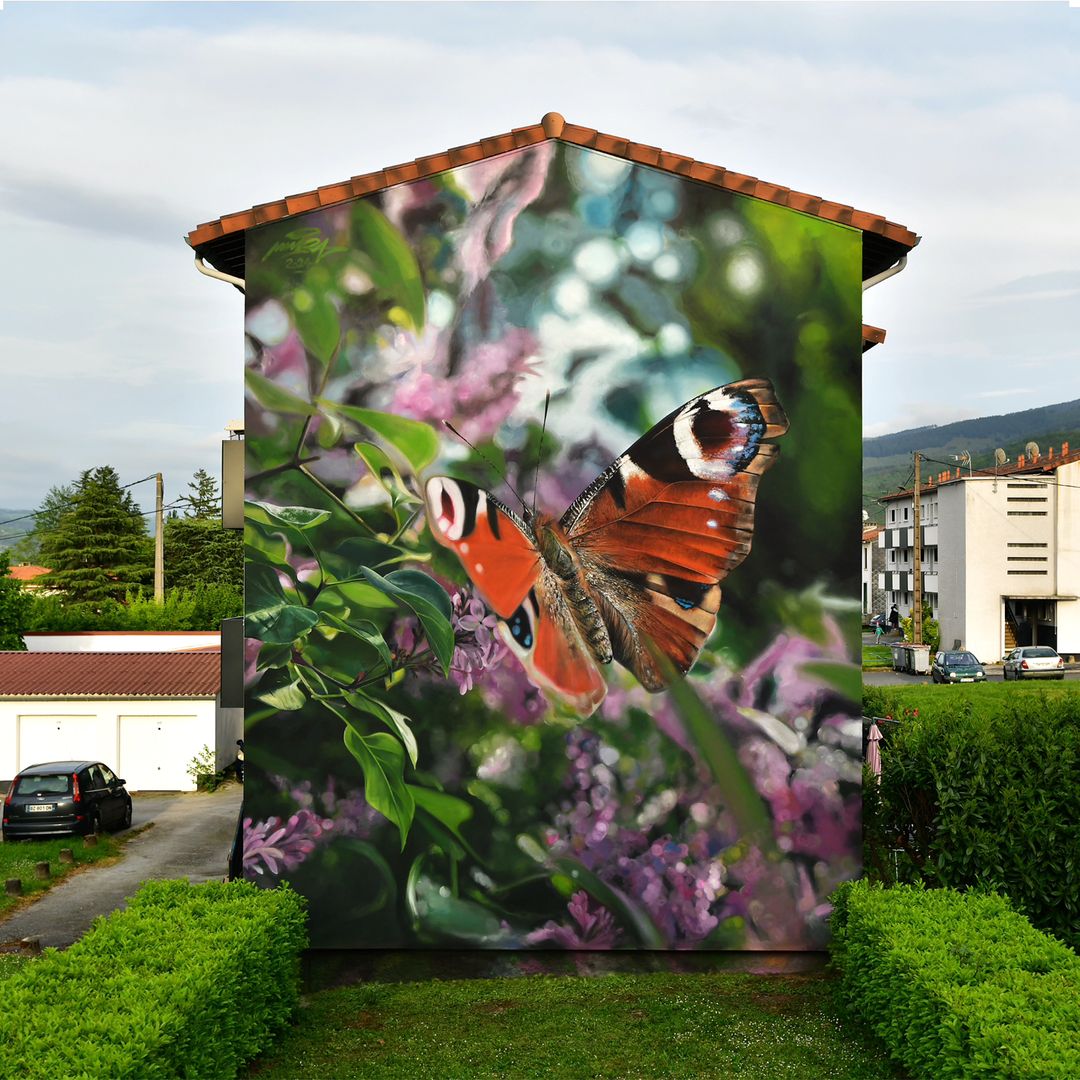 #Streetart by #Mantra @ #Aussillon, France, for #VilledAussillon
More info at: barbarapicci.com/2024/05/08/str…
#streetartAussillon #mantrarea #butterfly #butterflies #streetartFrance #Francestreetart #arteurbana #urbanart #murals #muralism #contemporaryart #artecontemporanea