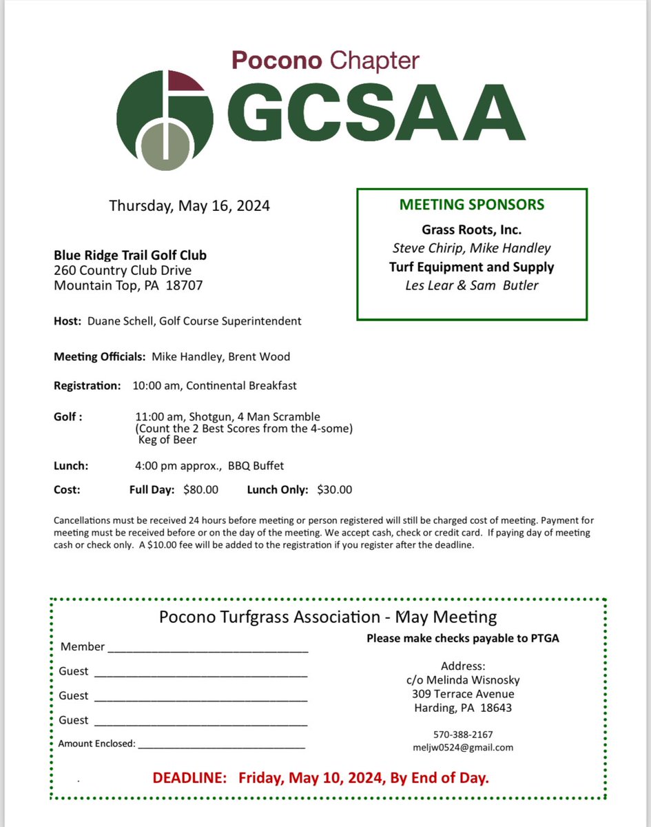 Pocono Turfgrass tweet media