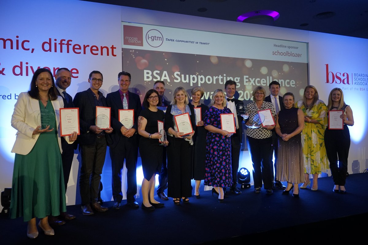 WINNERS OF THE BSA SUPPORTING EXCELLENCE AWARDS 2024 ANNOUNCED ow.ly/Jhjf50RzcPR