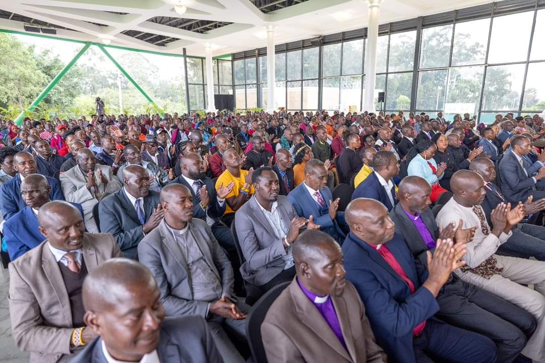 President William Samoei Ruto met grassroots leaders from Laikipia North and Kajiado Central, State House, Nairobi County.