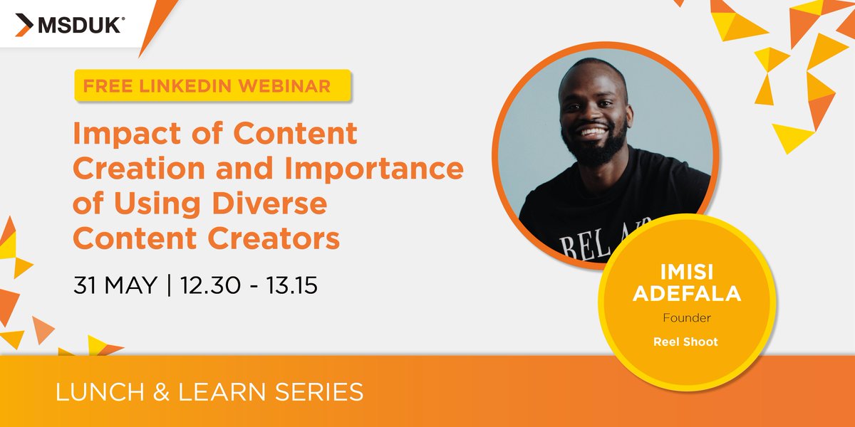 Join us for a power packed LinkedIn Lunch and Learn session , where we delve deep into the Impact of Content Creation and the Importance of Using Diverse Content Creators! 💼✨ | May 31st, 2024 | 12:30PM – 01:15PM (BST) Secure your spot NOW: eu1.hubs.ly/H08XkVP0